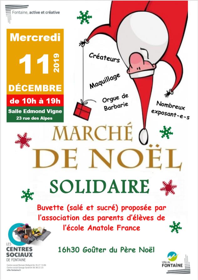 Marché de Noël solidaire